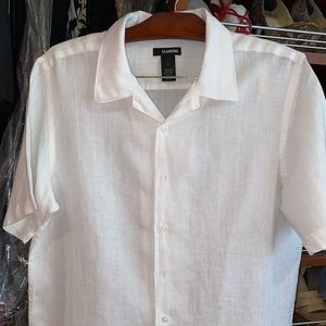 Men’s Claiborne Linen Shirt Size M